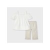 Dívčí komplet Mayoral 3561 smetanová, béžová