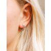 1450 1 nausnice z chirurgicke oceli axis amethyst