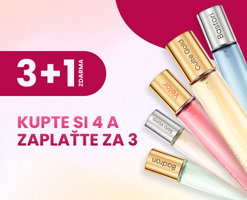 3 + 1 mobil parfémy