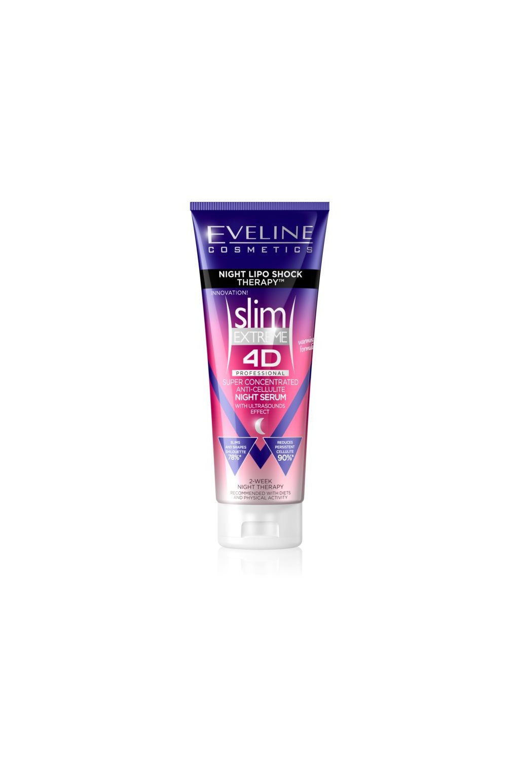 eveline cosmetics slim extreme 4 d super koncentrovane nocni serum s hrejivym ucinkem 15