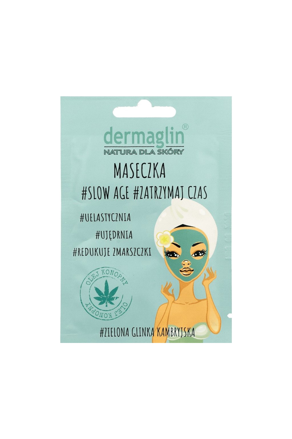 Dermaglin cistici pletova maska proti prvnim vraskam