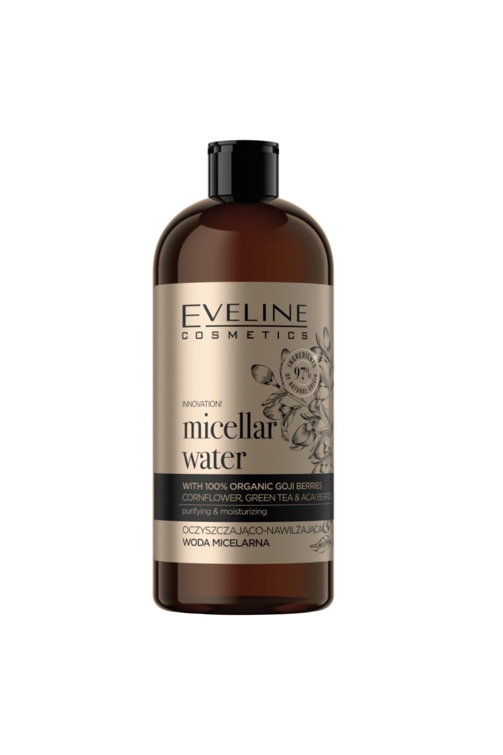 Eveline Cosmetics Organic Gold micellar water 500 ml
