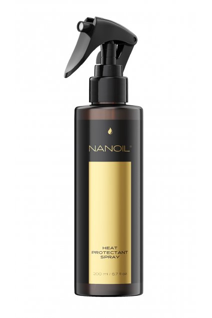 nanoil heat protectant spray ochranny sprej na vlasy 200 ml