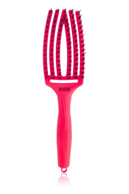 olivia garden fingerbrush thinkpink neon pink plochy kartac