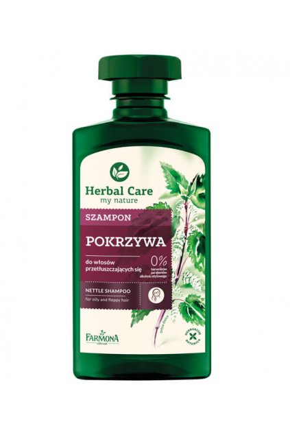 farmona herbal care nettle sampon pro mastne vlasy