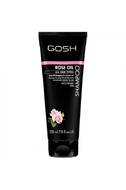 gosh shampoo rose oil 230 ml