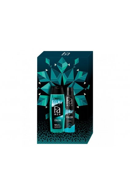 fa men xtra cool vanocni darkova sada sprchovy gel 250 ml deodorant 150 ml