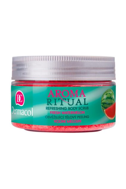 dermacol aroma ritual body scrub fresh watermelon telovy peeling
