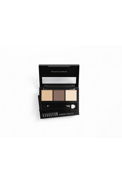 nanobrow eyebrow powder sada na oboci light 4 g