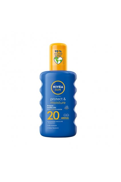 Nivea sun protect and moisture opalovaci balzam spf 20 200 ml