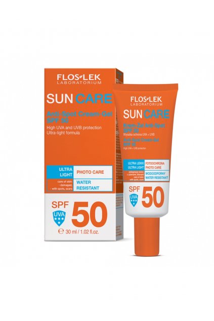 Flostek sun care ochranny krem proti skvrnam spf 50 30 ml floslek