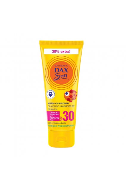 dax sun opalovaci mleko pro deti a kojence spf30 75 ml