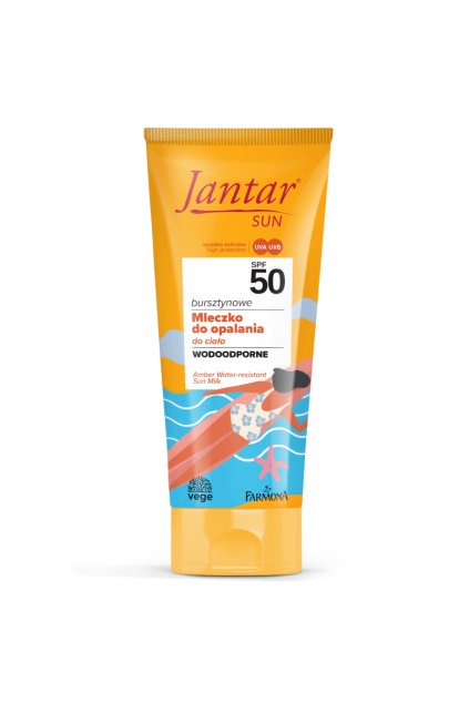 farmona jantar sun opalovaci mleko spf 50 200 ml