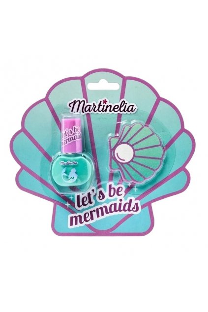 martinelia lets be mermaid nail set darkova sada na nehty pro deti