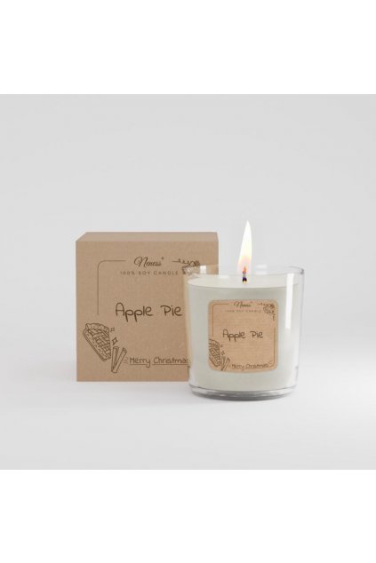 neness apple pie candle 100% sojova svicka s vuni jablecneho kolace 180g 1