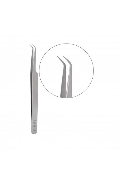 Eyelash Tweezer L Shape 1 pinzeta ve tvari L