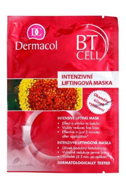 dermacol bt cell intenzivni liftingova maska jednorazova 25