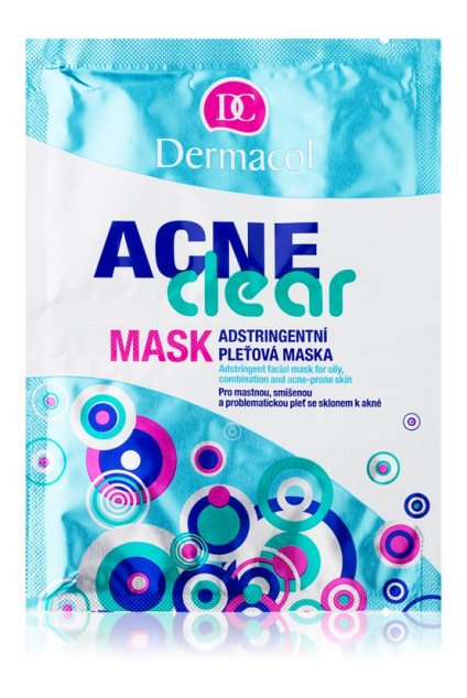 dermacol acneclear pletova maska pro problematickou plet akne 25