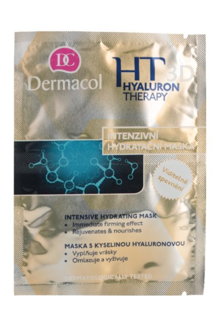 dermacol ht 3d intenzivni hydratacni maska s kyselinou hyaluronovou 15