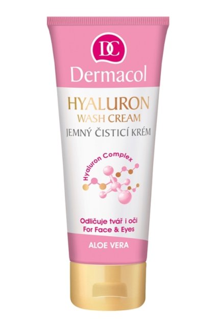 dermacol hyaluron jemny cistici krem na oblicej a oci 15
