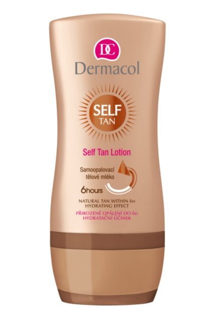 dermacol self tan samoopalovaci telove mleko 25