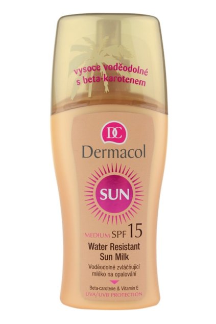 dermacol sun water resistant vodeodolne mleko na opalovani spf 15 24