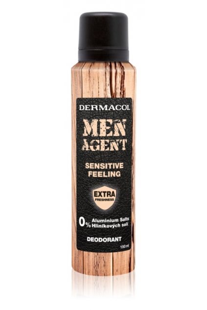 dermacol men agent sensitive feeling deodorant ve spreji 5