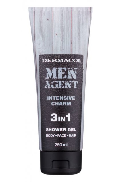dermacol men agent intensive charm sprchovy gel 3 v 1 11