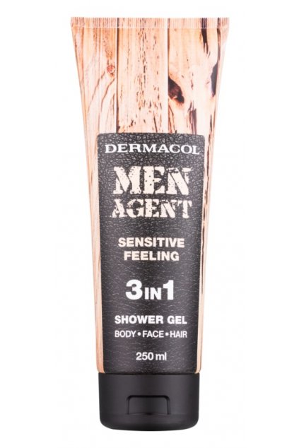 dermacol men agent sensitive feeling sprchovy gel 3 v 1 12