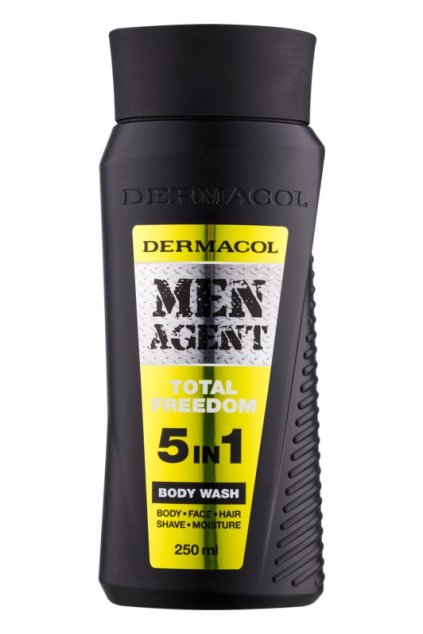 dermacol men agent total freedom sprchovy gel 5 v 1 12