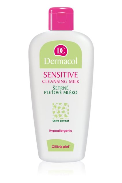 dermacol sensitive cistici pletove mleko pro citlivou plet
