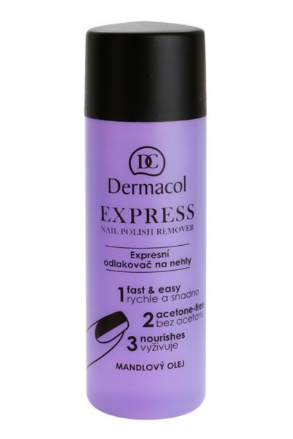 dermacol express odlakovac na nehty bez acetonu
