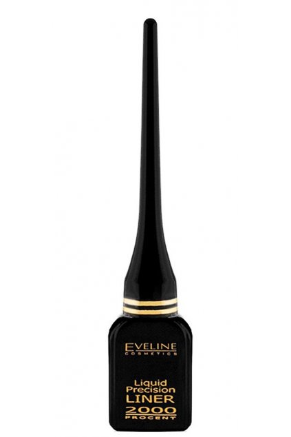 Eveline Cosmetics Liquid Precision Eyeliner Mat Eyeliner 2000 Black mini