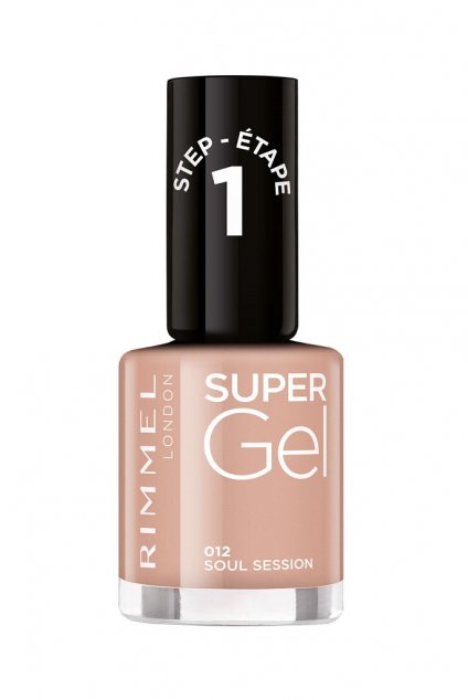 rimmel super gel by kate gelovy lak na nehty bez uziti uv led lampy odstin 012 1