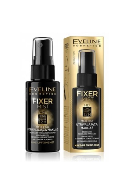 eveline cosmetics fixer mist hd lasting 12h 50 ml