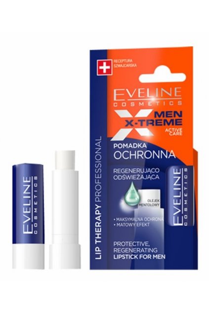 eveline cosmetics mentolovy balzam na rty pro muze