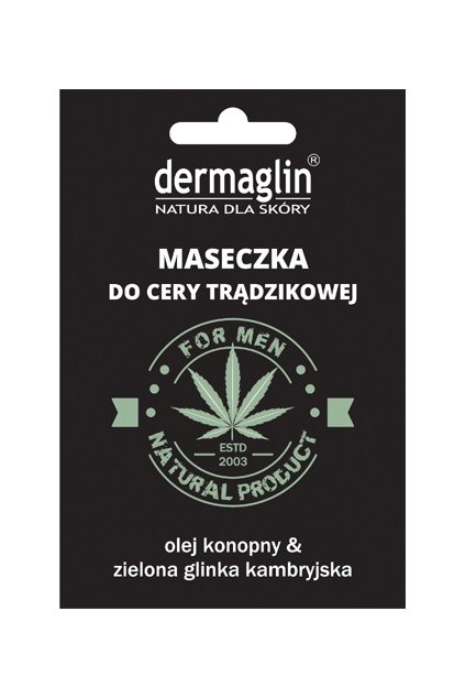 Dermaglin cistici pletova na problematickou plet maska pro muze