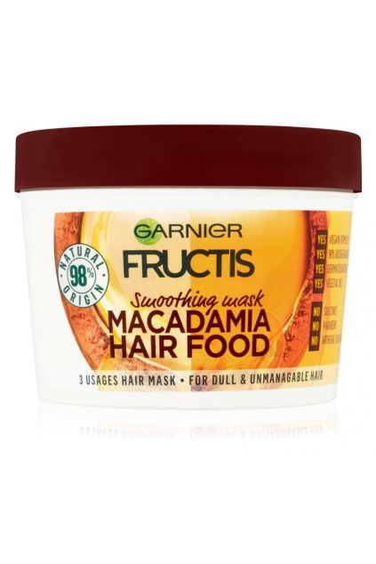 garnier fructis macadamia hair food vyhlazujici maska pro nepoddajne vlasy 5