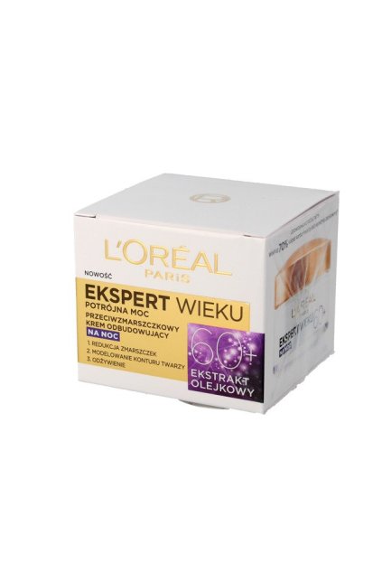 loreal 60+ krem na noc 50ml