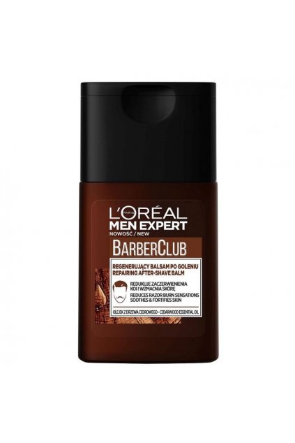 loreal men expert barber club repairing after shave balm regenerujici balsam po holeni 125ml