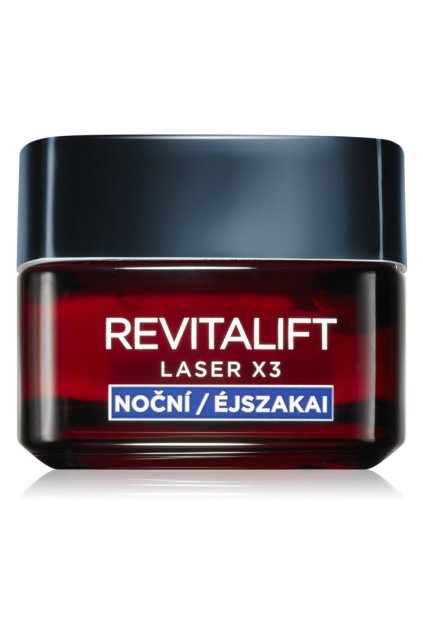 loreal paris revitalift laser x3 nocni regeneracni krem proti starnuti pleti 15