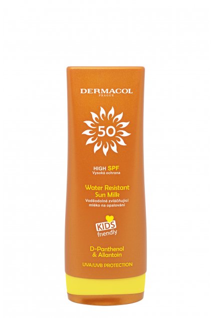 dermacol sun water resistant vodeodolne mleko na opalovani pro deti spf 50
