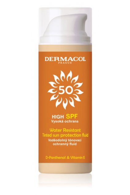 dermacol sun water resistant tonovaci vodeodolny pletovy fluid s vysokou uv ochranou