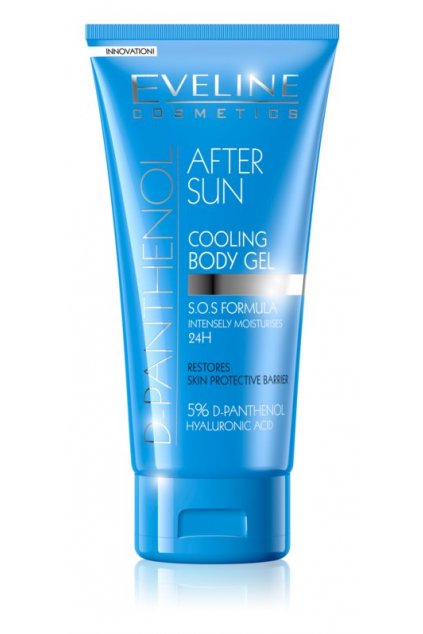 eveline cosmetics sun care hydratacni gel po opalovani