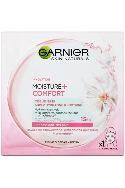 garnier skin naturals moisture comfort textilni maska 32 g