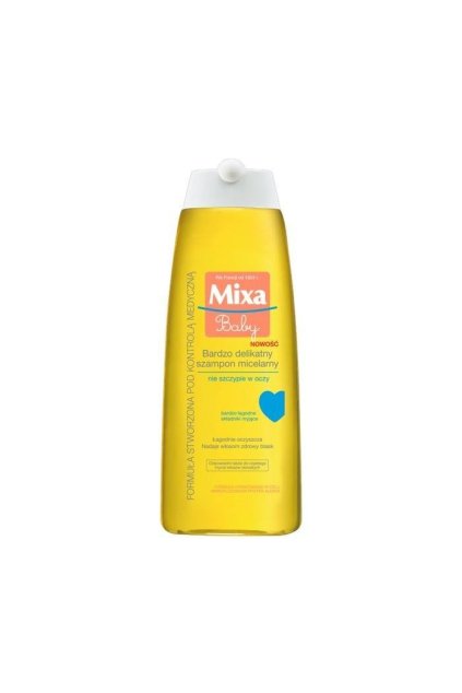 mixa baby velmi jemny micelarni sampon pro deti