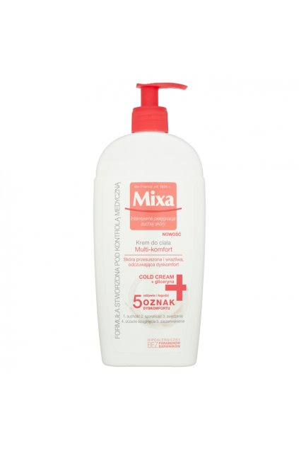 mixa multi comfort osvezujici telove mleko pro citlivou pokozku
