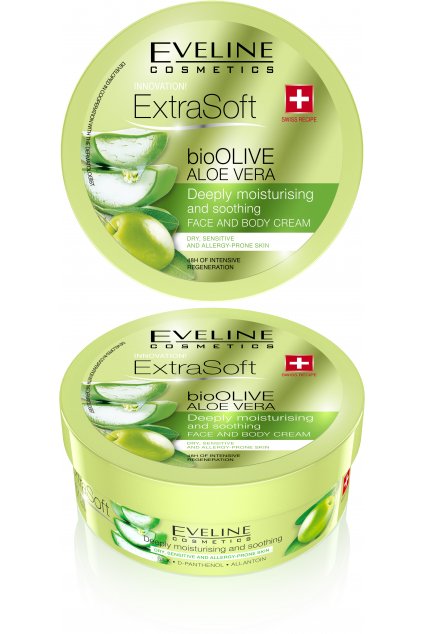 eveline cosmetics extra soft hydratacni a zklidnujici krem pro citlivou pokozku 1