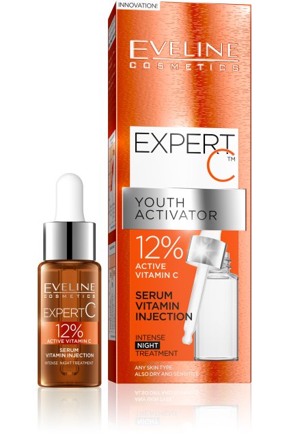 eveline cosmetics expert c aktivni vitaminove nocni serum