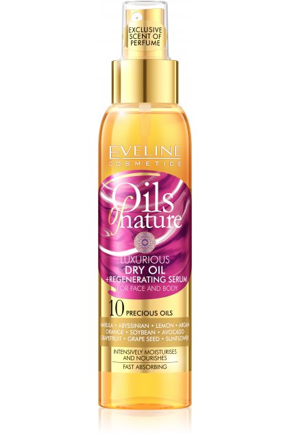 Eveline Cosmetics Oils of Nature Dry Oil and Regenerating Serum
